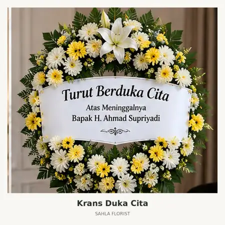 Krans Bunga Duka Jambe